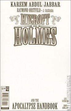 Variant Cover for Mycroft / Holmes and the Apocalypse Handbook #1