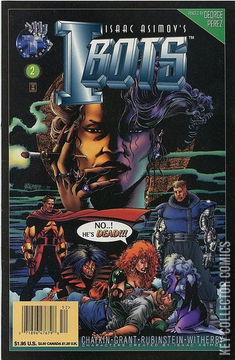 Variant Cover for Isaac Asimov's I-Bots #2