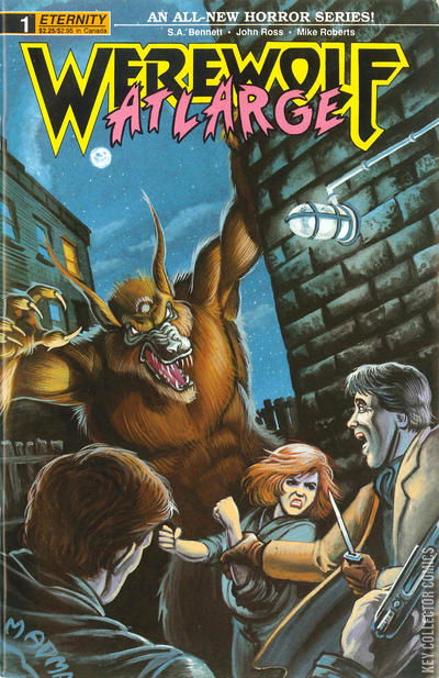 Cover art for Werewolf at Large #1