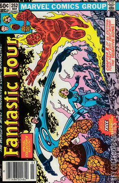 Variant Cover for Fantastic Four #252