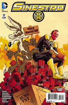 Variant Cover for Sinestro #17