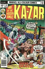 Variant Cover for Ka-Zar #18
