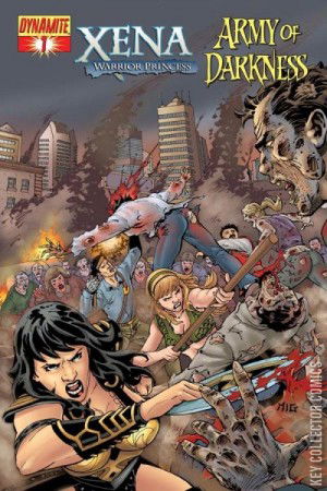Variant Cover for Xena / Army of Darkness: What Again #1