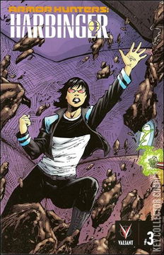 Variant Cover for Armor Hunters / Harbinger #3
