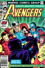 Variant Cover for Avengers, The #218