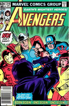 Variant Cover for Avengers, The #218