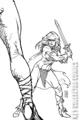 Variant Cover for Red Sonja: The Superpowers #3