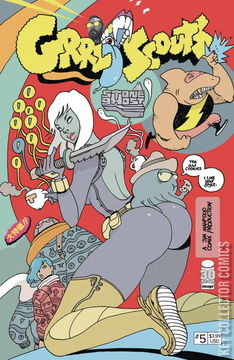 Variant Cover for Grrl Scouts: Stone Ghost #5