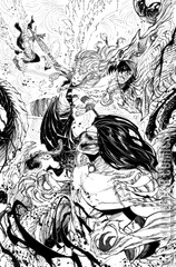 Variant Cover for The Darkness vs. Angelus #1