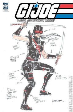 Variant Cover for G.I. Joe: A Real American Hero #246