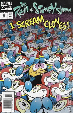 Variant Cover for Ren and Stimpy #12