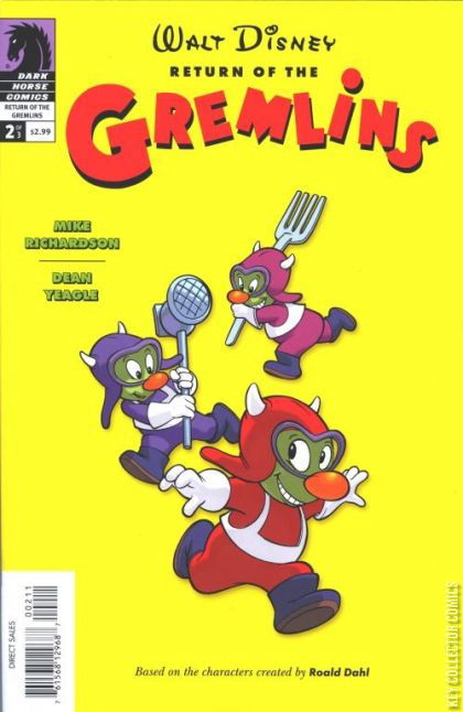 Cover art for The Return of the Gremlins #2