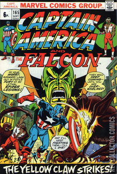 Variant Cover for Captain America #165