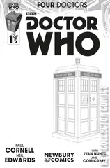 Cover for Doctor Who: Four Doctors #1