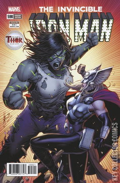 Variant Cover for Iron Man #598