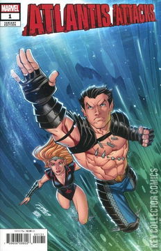 Variant Cover for Atlantis Attacks #1