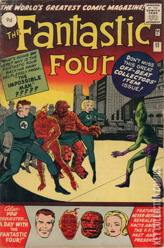 Variant Cover for Fantastic Four #11