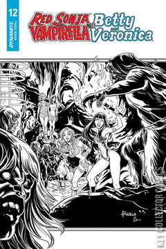 Variant Cover for Red Sonja and Vampirella Meet Betty and Veronica #12