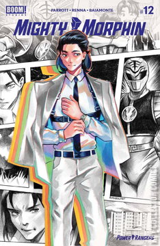 Variant Cover for Mighty Morphin #12