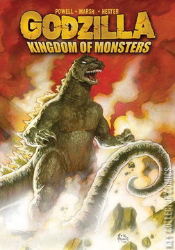 Variant Cover for Godzilla Kingdom of Monsters #1