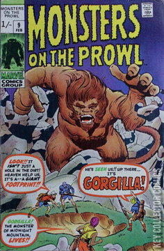 Variant Cover for Monsters on the Prowl #9