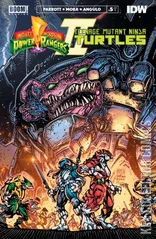 Variant Cover for Mighty Morphin Power Rangers / Teenage Mutant Ninja Turtles #5