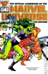 Cover for The Official Handbook of the Marvel Universe - Deluxe Edition #11