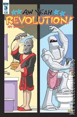 Variant Cover for Revolution: Aw Yeah #3