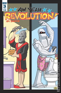 Variant Cover for Revolution: Aw Yeah #3