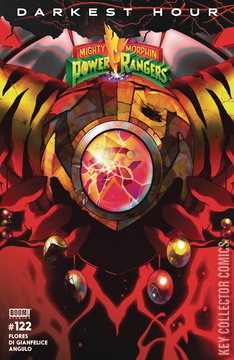 Variant Cover for Mighty Morphin Power Rangers #122