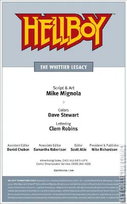Hellboy: The Whittier Legacy