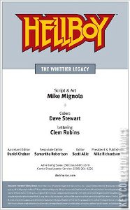Hellboy: The Whittier Legacy #1