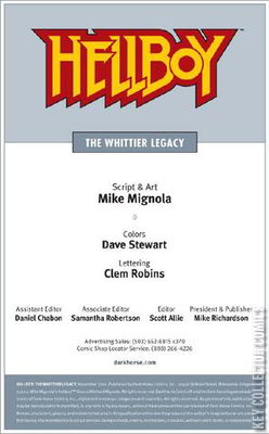 Hellboy: The Whittier Legacy