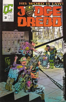 Variant Cover for Judge Dredd #20