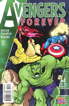 Variant Cover for Avengers Forever #4