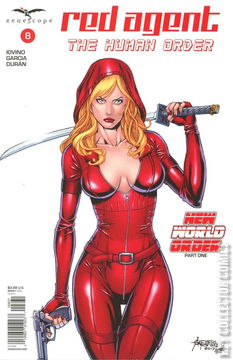 Variant Cover for Grimm Fairy Tales Presents: Red Agent - The Human Order #8