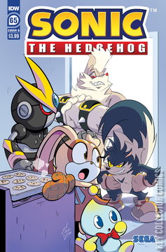 Variant Cover for Sonic the Hedgehog #65