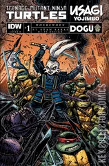 Variant Cover for Teenage Mutant Ninja Turtles / Usagi Yojimbo: WhereWhen #1