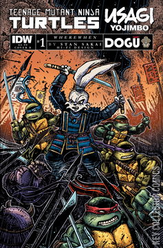 Variant Cover for Teenage Mutant Ninja Turtles / Usagi Yojimbo: WhereWhen #1
