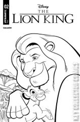 Variant Cover for The Lion King #2