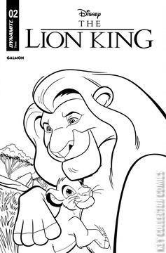 Variant Cover for The Lion King #2