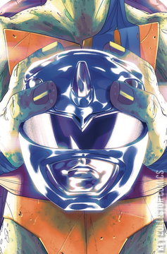 Variant Cover for Mighty Morphin Power Rangers / Teenage Mutant Ninja Turtles #3