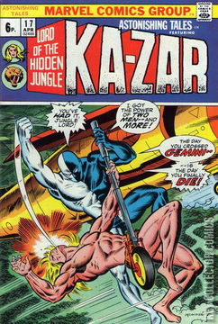 Variant Cover for Astonishing Tales #17