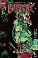 Variant Cover for Barbaric: Hell To Pay #4