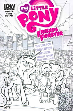 Variant Cover for My Little Pony: Friends Forever #7