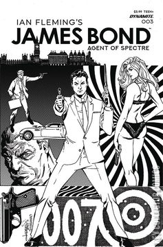 Variant Cover for James Bond: Agent of Spectre #3