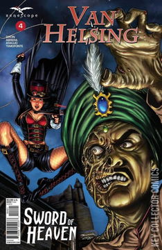Variant Cover for Van Helsing: Sword of Heaven #4