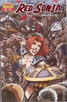 Variant Cover for Red Sonja: Sonja Goes East #1