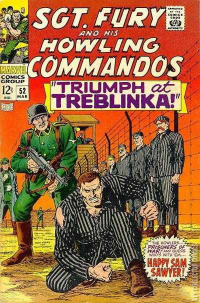 Cover art for Sgt. Fury and His Howling Commandos #52