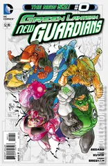 Cover for Green Lantern: New Guardians #0
